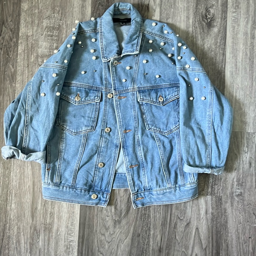 Studded Denim Jacket